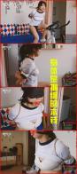 YT201 身体是捆绑的本钱，中国6线演员虞瑾儿口球股绳蒙眼健身（密码BDTV）