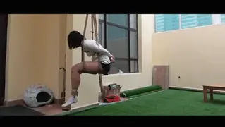 YT1012 城里人都是这么荡秋千的